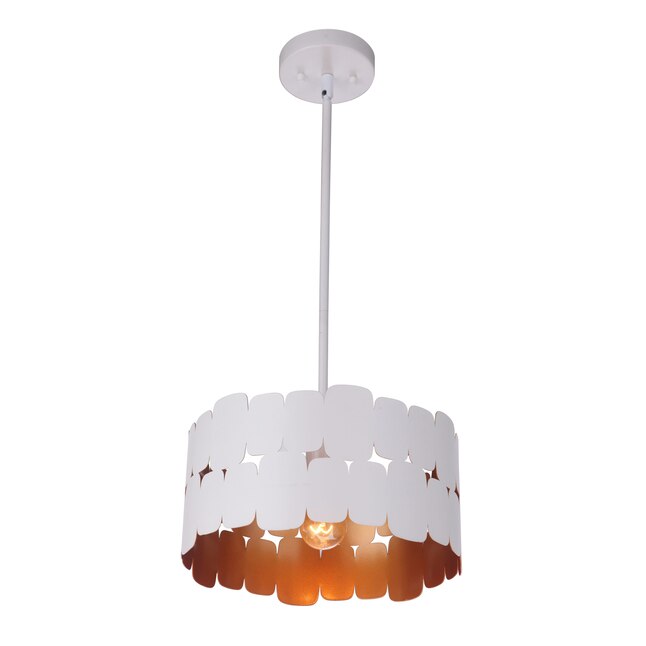 Sabrinia Pendant/Semi Flush (White)