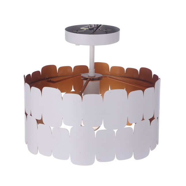 Sabrinia Pendant/Semi Flush (White)