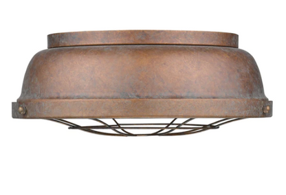 Bartlett Flush Mount- Copper