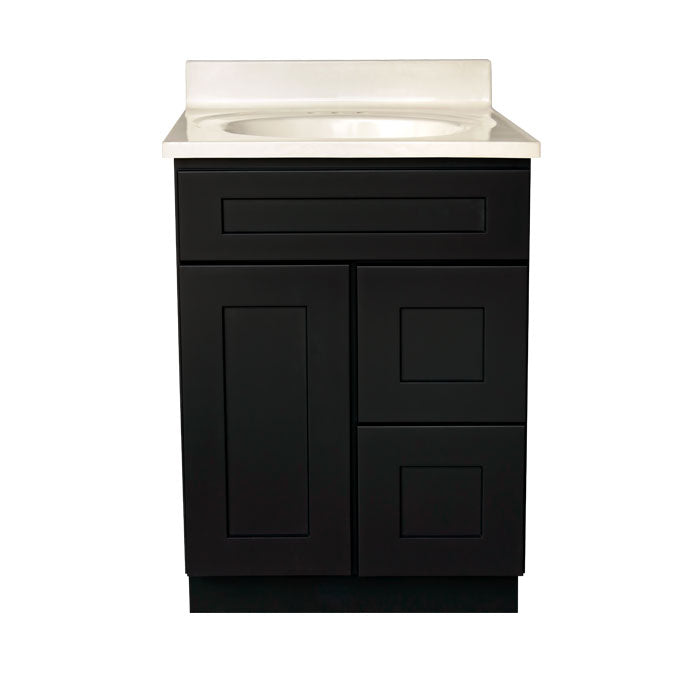 Shaker Black Vanity