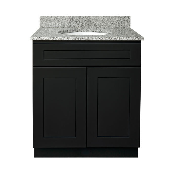 Shaker Black Vanity