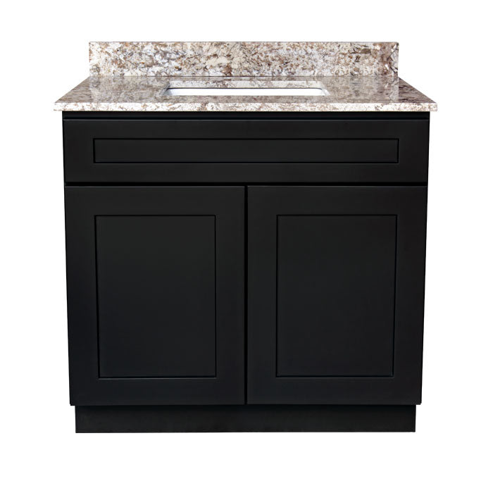 Shaker Black Vanity