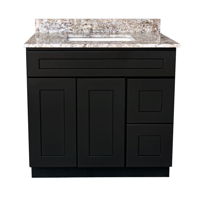 Shaker Black Vanity