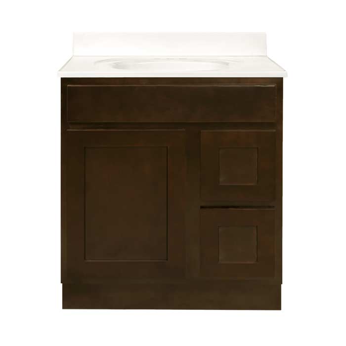 Shaker Espresso Vanity