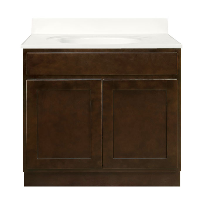 Shaker Espresso Vanity