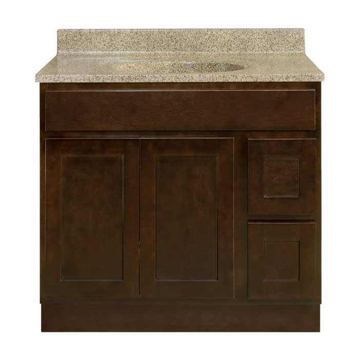 Shaker Espresso Vanity