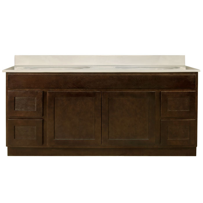 Shaker Espresso Vanity