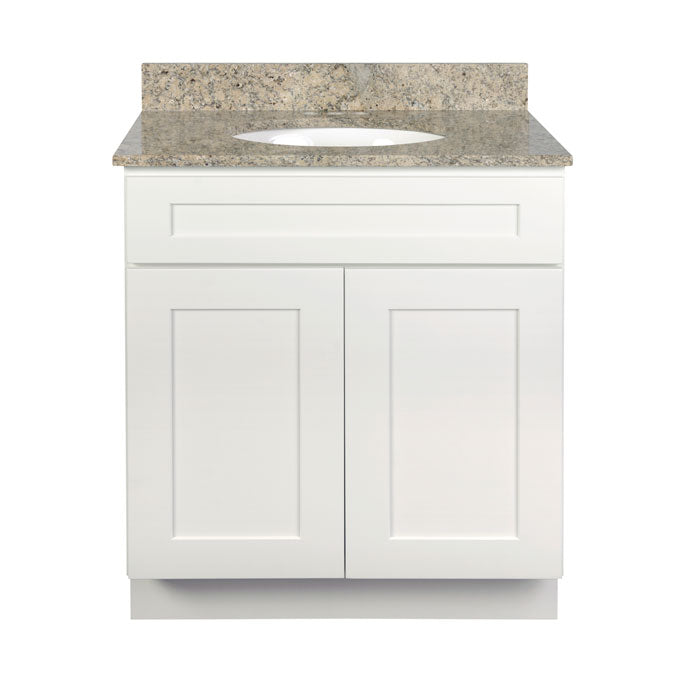 Shaker White Vanity