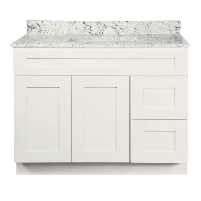 Shaker White Vanity