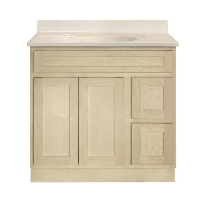 Unfinished Shaker Vanity