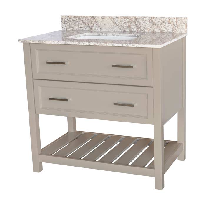 Sorento Vanity- Cobblestone Gray