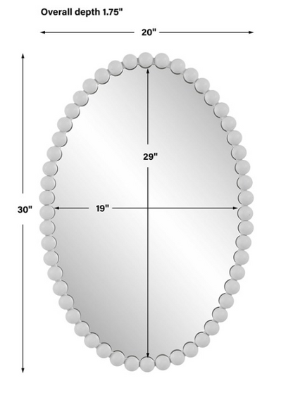 Serna Mirror- Oval