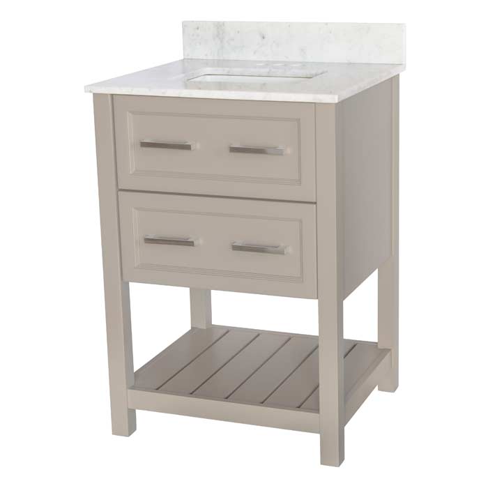 Sorento Vanity- Cobblestone Gray