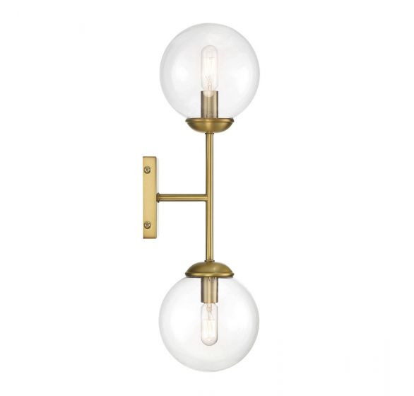 Bubbly Two Globe Sconce